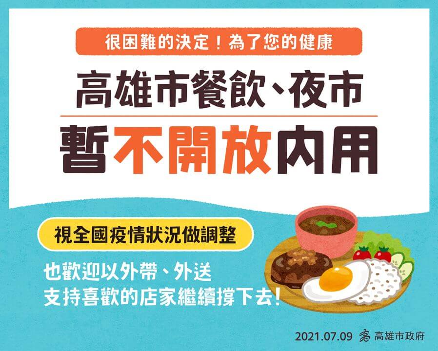 高雄市3級警戒微解封「積極管理，有效開放」的執行事項的第1張圖片