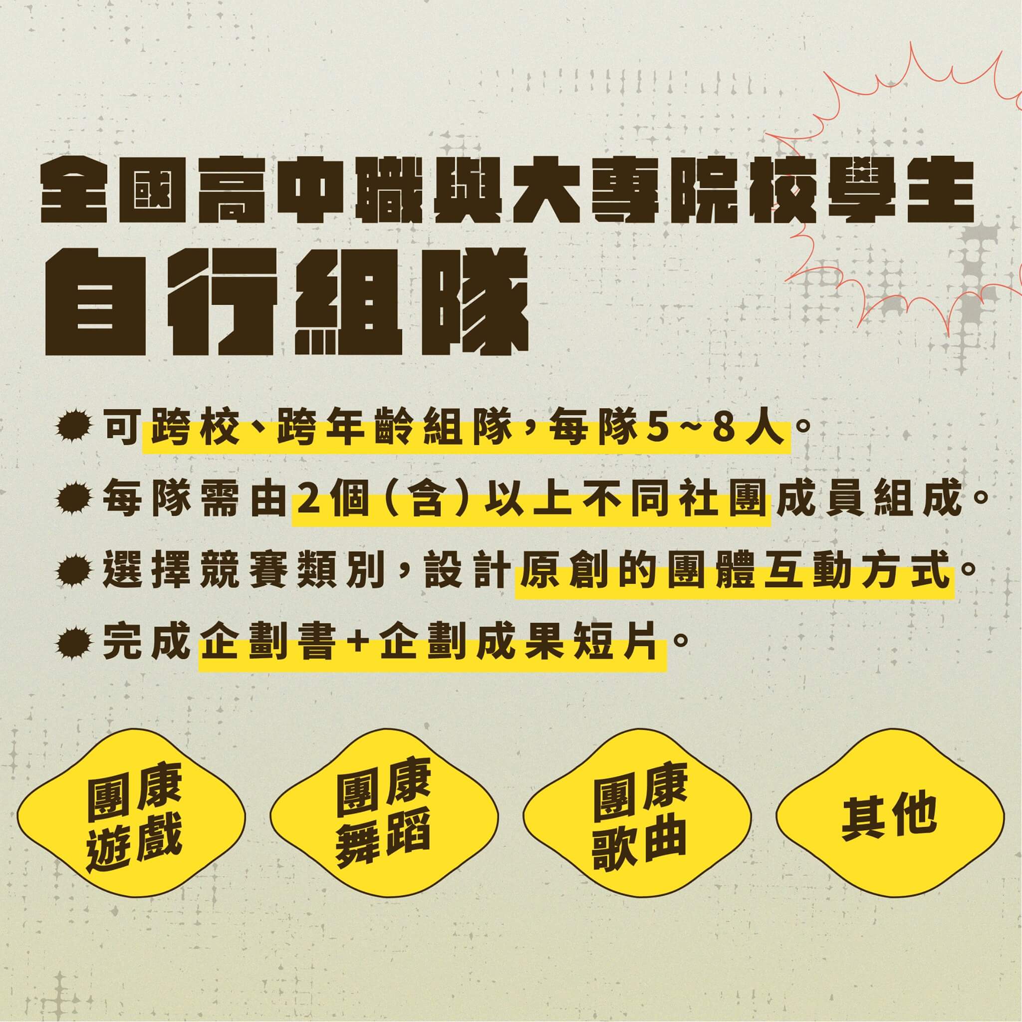 【2021 百雄爭霸戰 全國社團線上創意競賽｜報名報起來】的第2張圖片